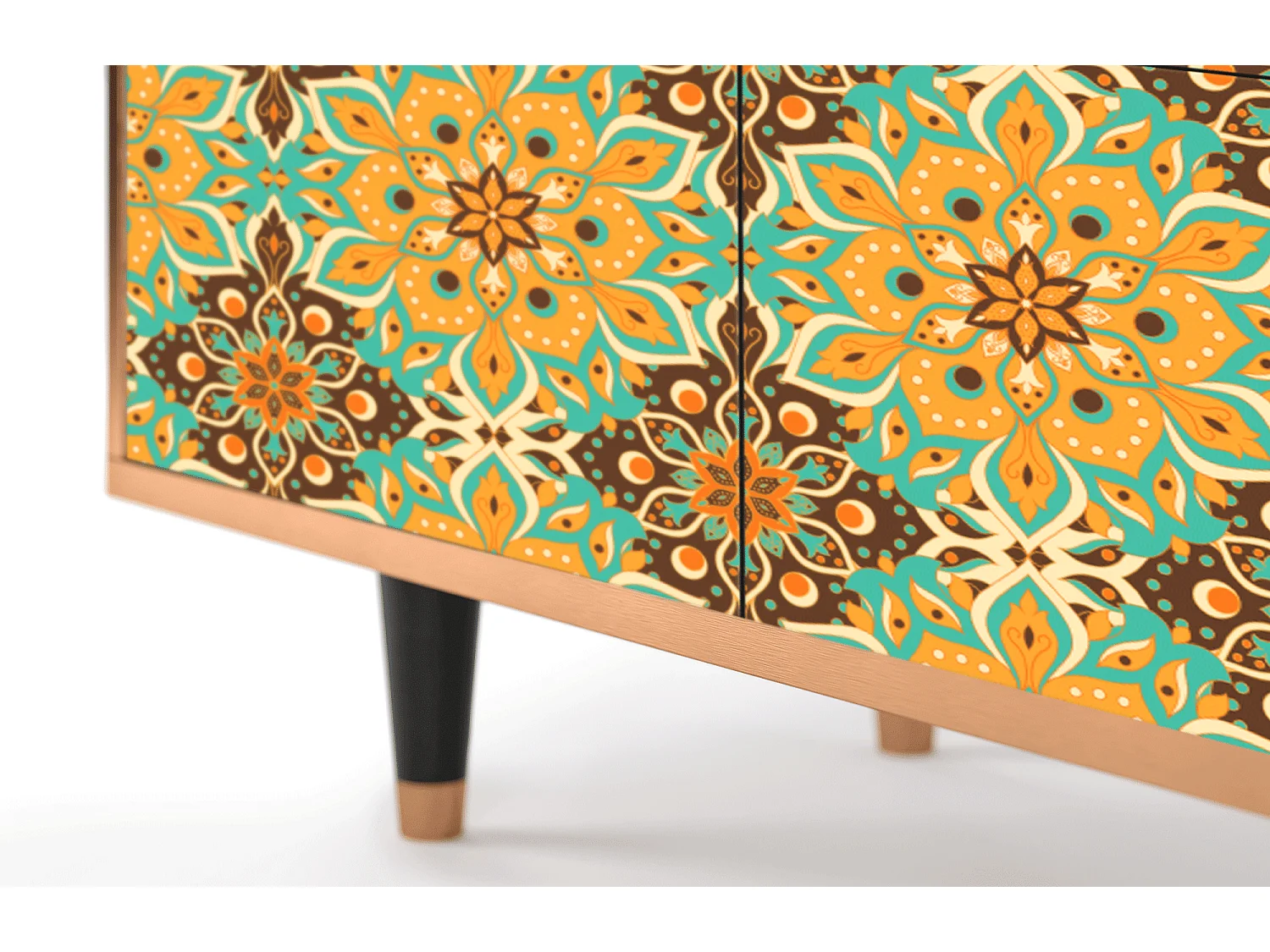 Kredens - 94x96x48 cm - BS3 - Indian Spices, Orzech