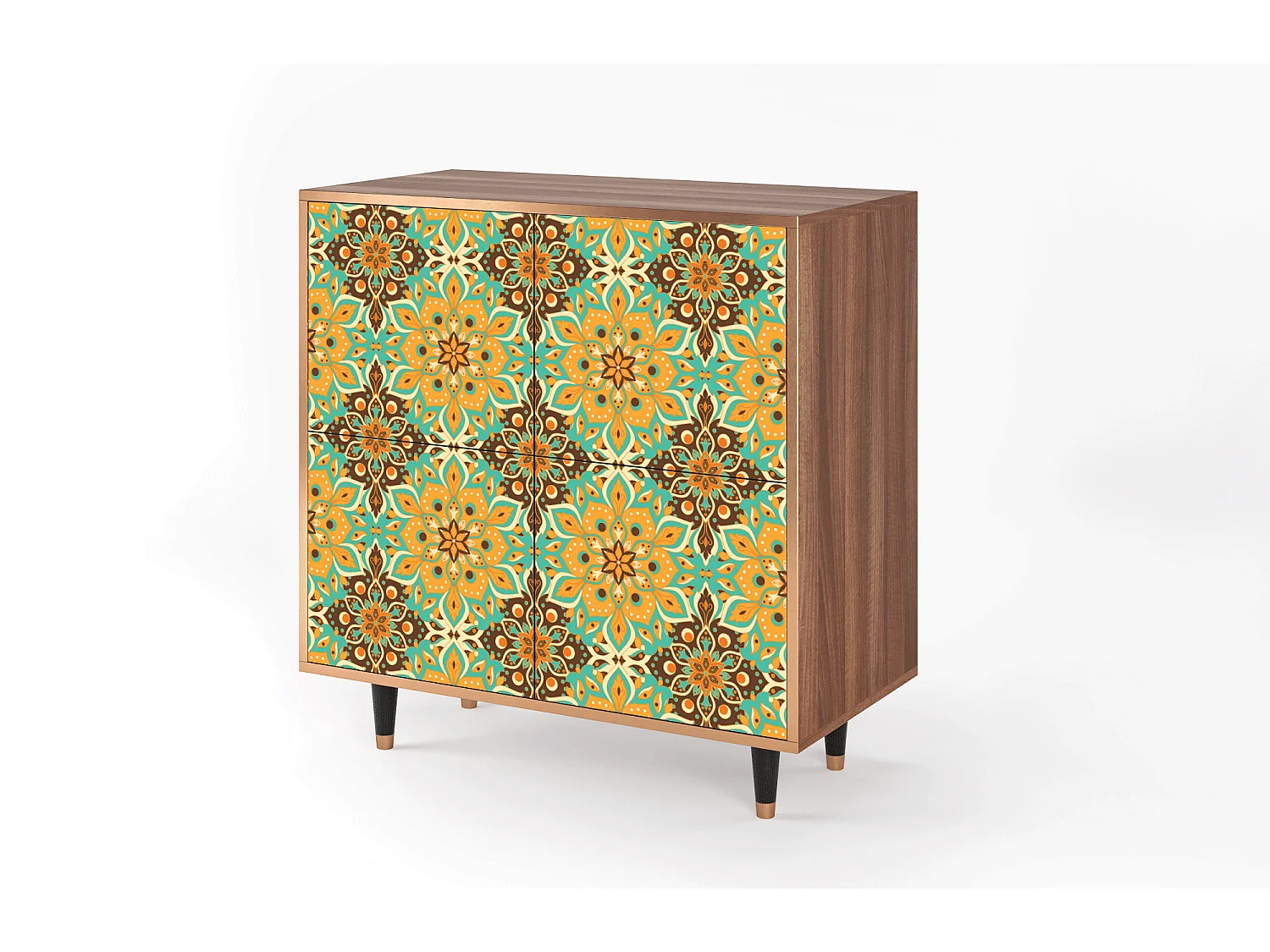 Buffet - 94x96x48 cm - BS3 - Indian Spices, Noyer