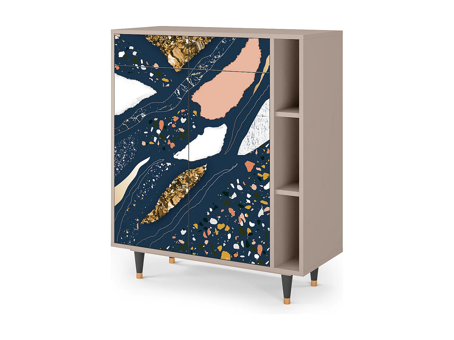 Buffet - 96х110х41 cm - BS6 - Nude Iceberg, Latte