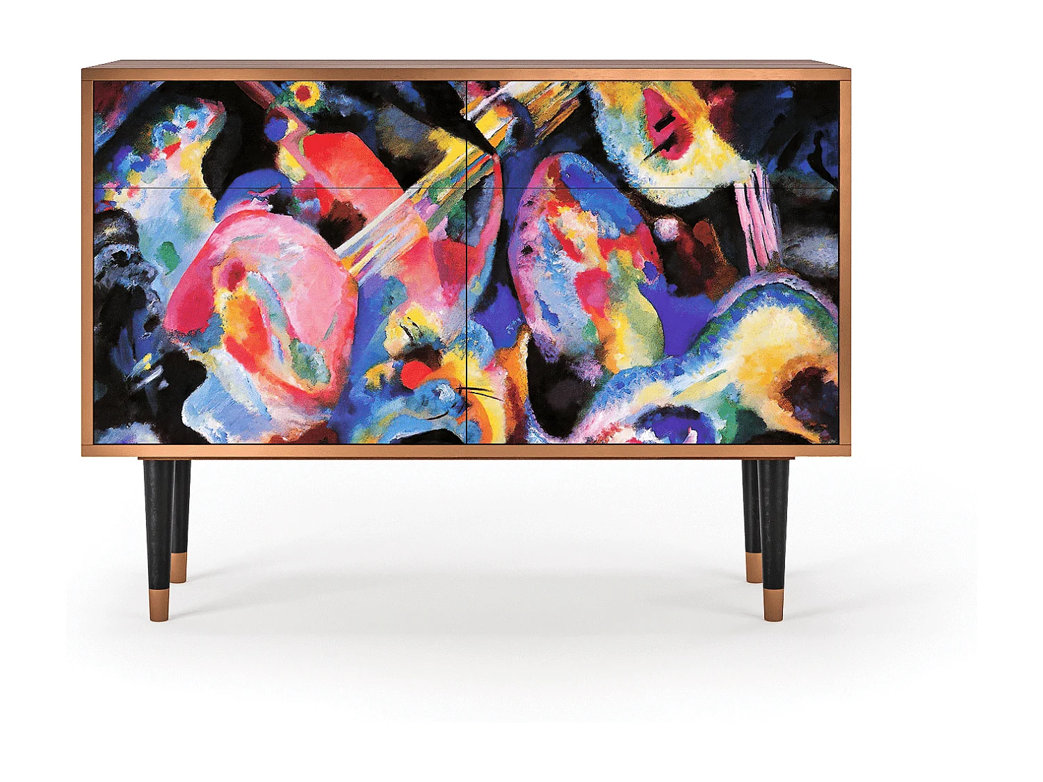 Kredens - 115x85x48 cm - BS4 - Kandinsky, Orzech