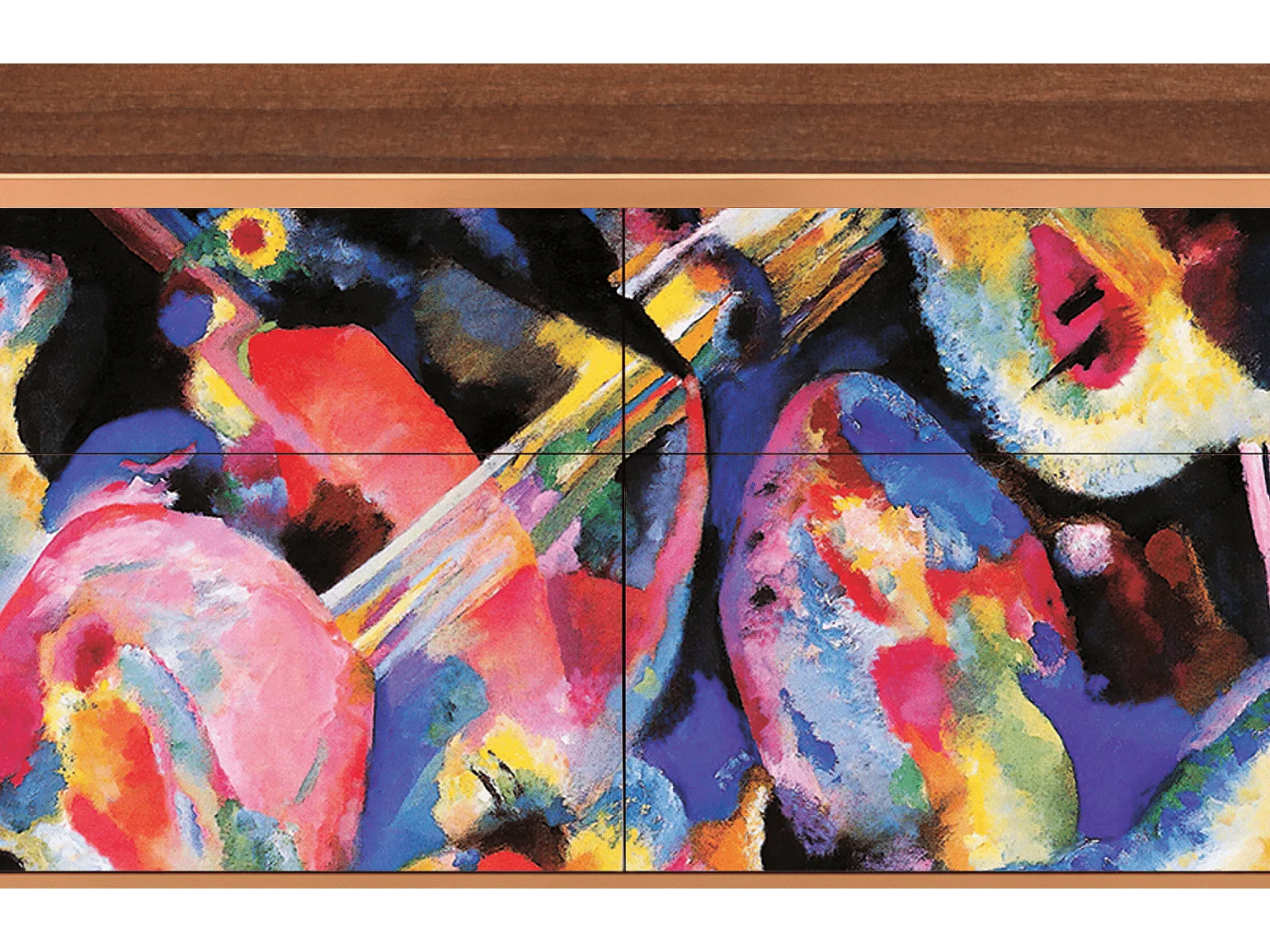 Kredens - 115x85x48 cm - BS4 - Kandinsky, Orzech