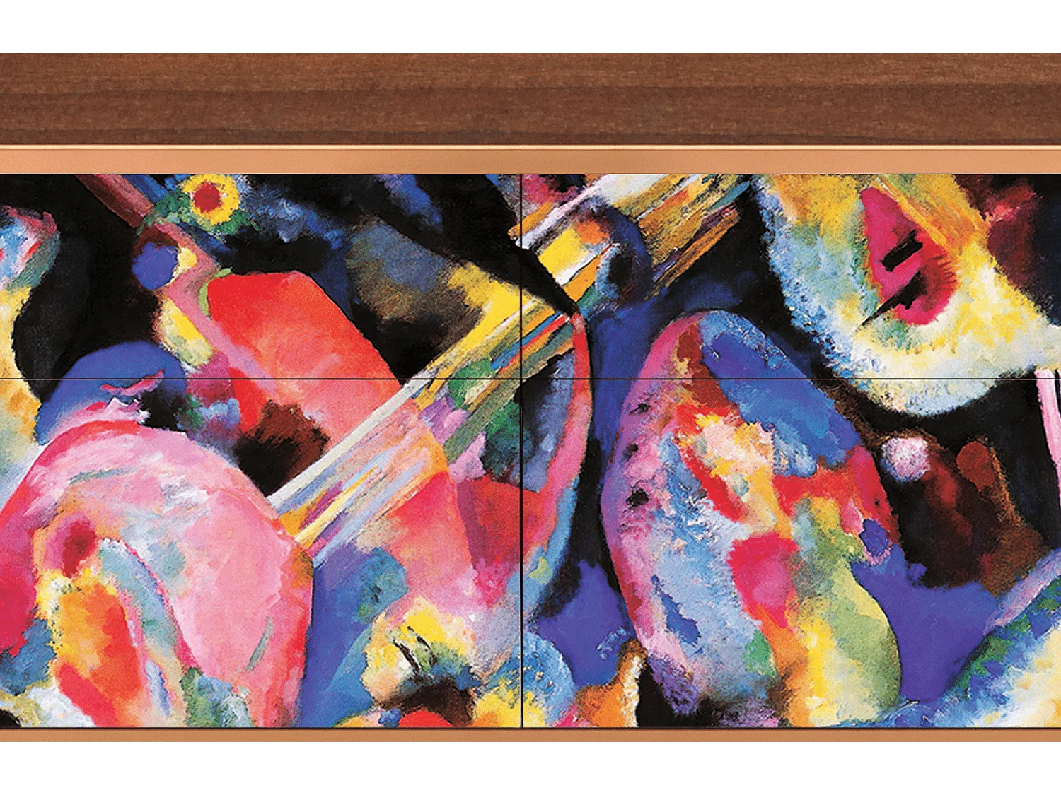 Kredens - 115x85x48 cm - BS4 - Kandinsky, Orzech