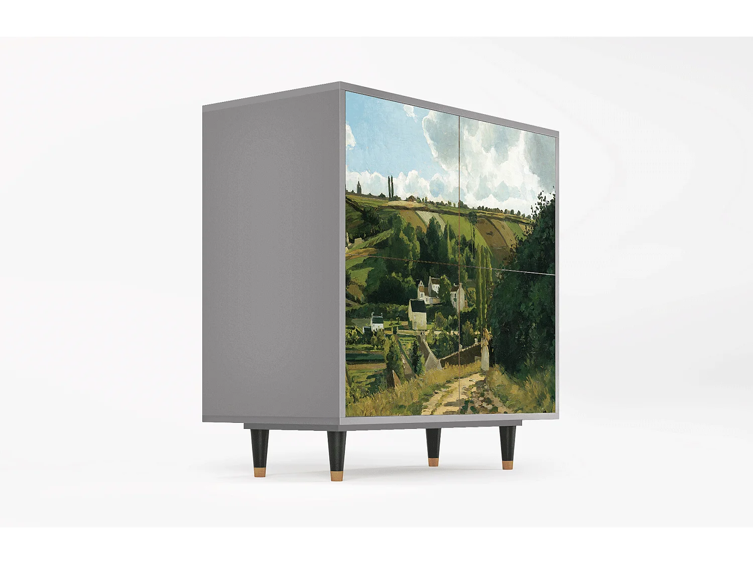 Aparador - 94x96x48 cm - BS3 - Jalais Hill by Pissarro, Gris