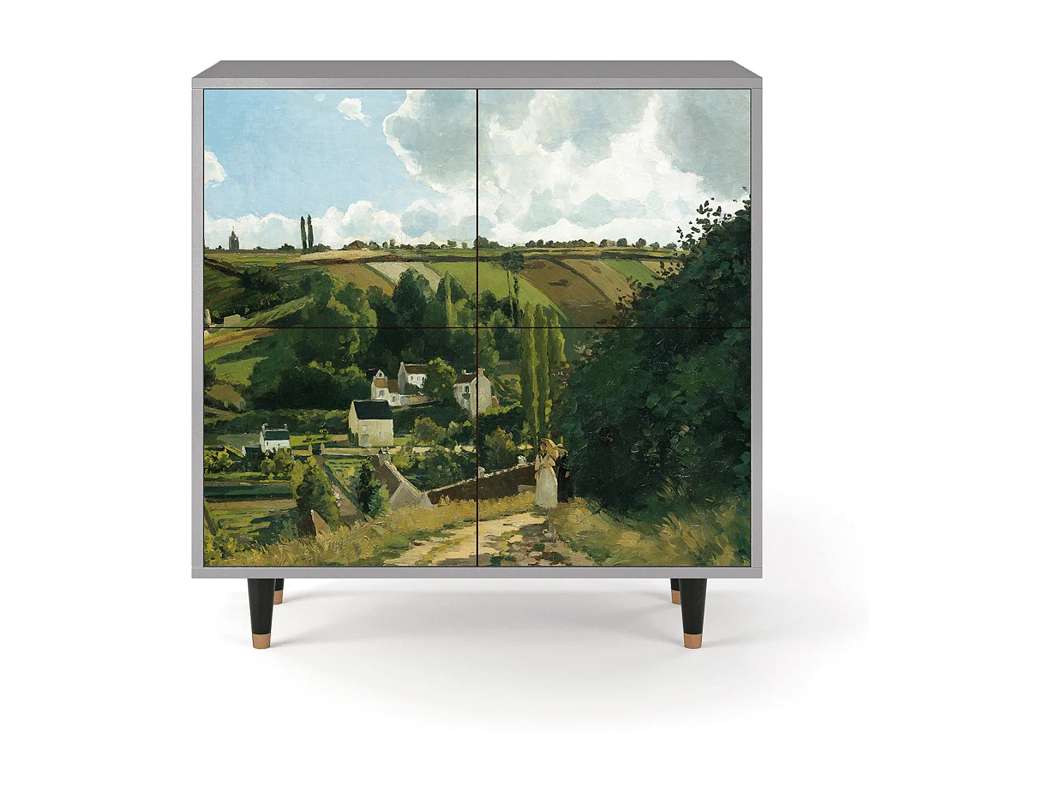 Sideboard - 94x96x48 cm - BS3 - Jalais Hill by Pissarro, Grau