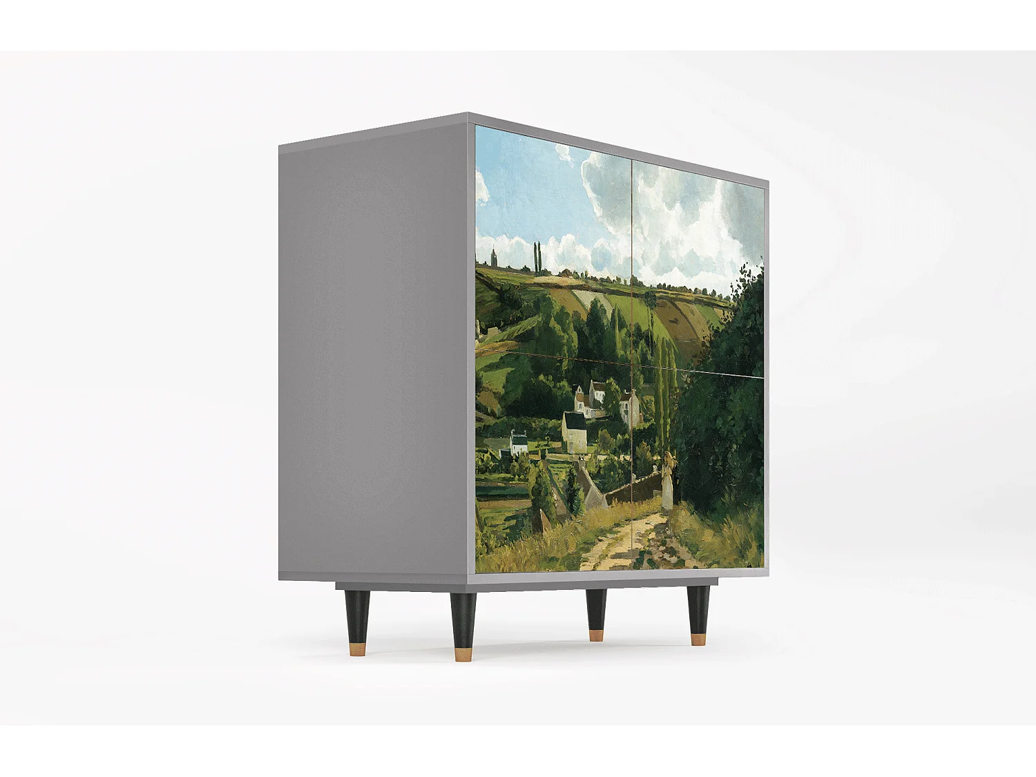 Sideboard - 94x96x48 cm - BS3 - Jalais Hill by Pissarro, Grau