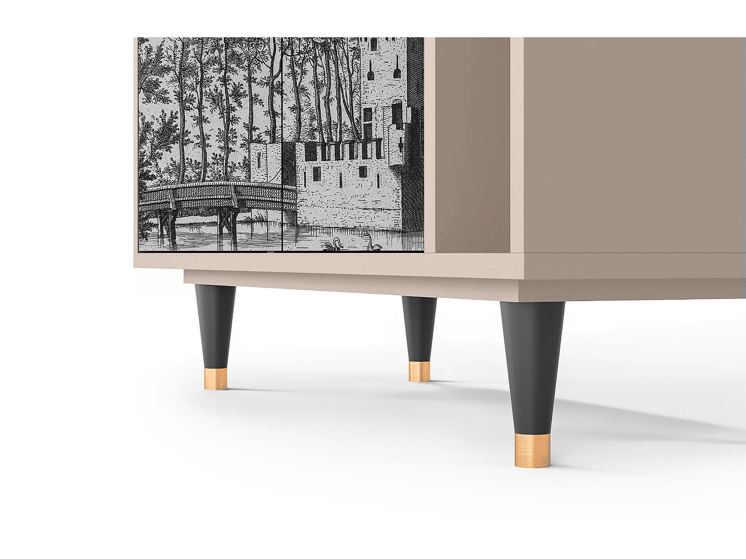 Buffet - 96х110х41 cm - BS6 - Castle by Breugel, Latte