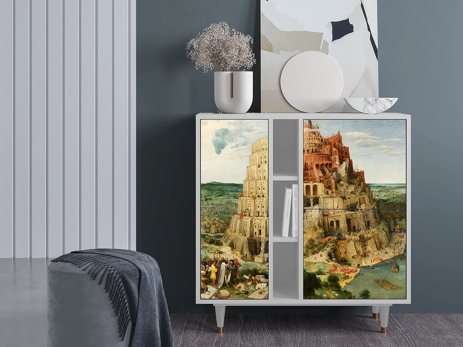 Buffet - 94х96х41 cm - BS5 - Elder The Tower, Blanc