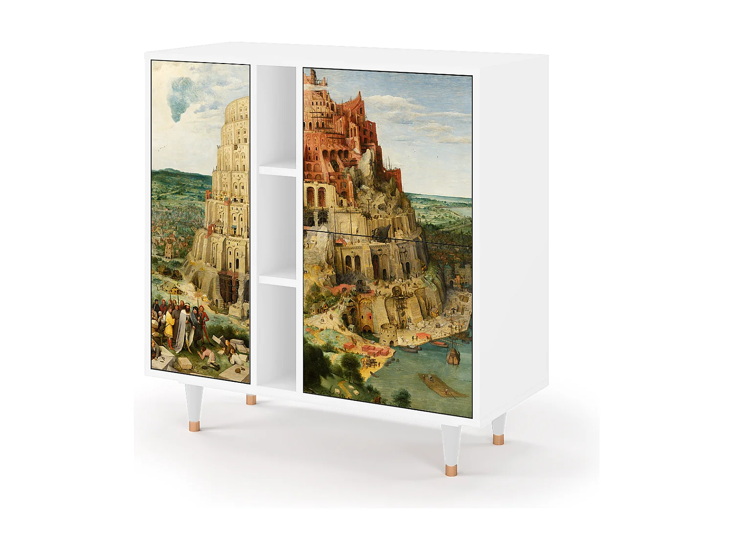 Buffet - 94х96х41 cm - BS5 - Elder The Tower, Blanc