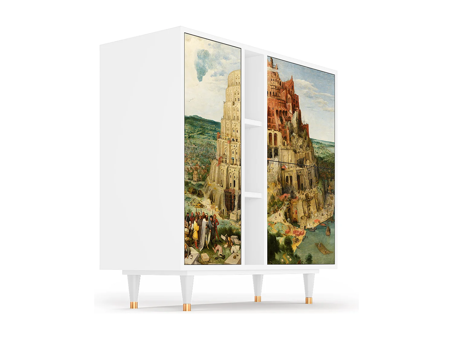 Buffet - 94х96х41 cm - BS5 - Elder The Tower, Blanc