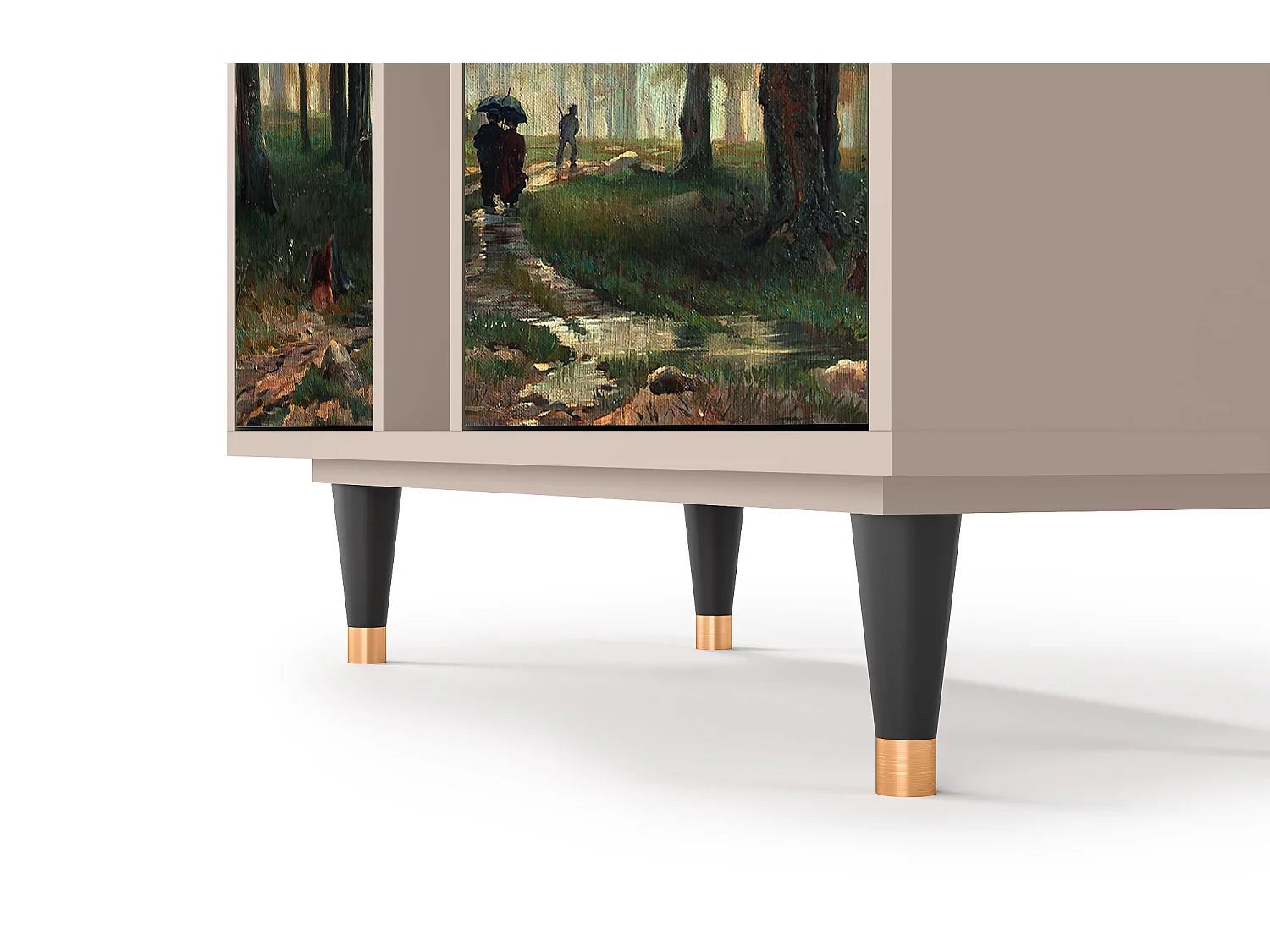 Dressoir - 94х96х41 cm - BS5 -  Rain in the Oak Forest, Latte