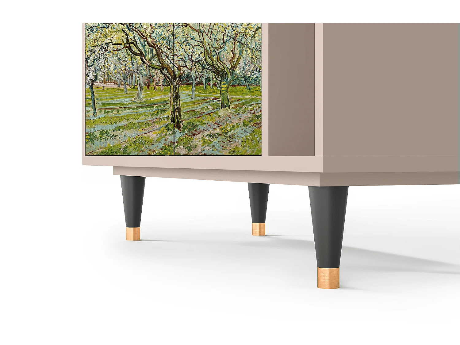 Kredens - 96х110х41 cm - BS6 - The Biały Orchard, Latte