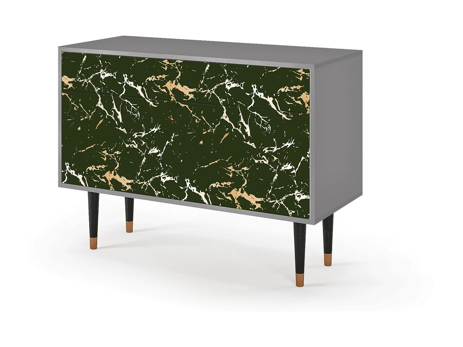 Aparador - 115x85x48 cm - BS4 - Amazon Forest, Cinza