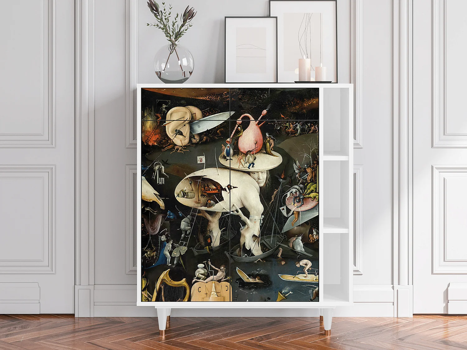 Sideboard - 96х110х41 cm - BS6 - The Garden 2, Weiß