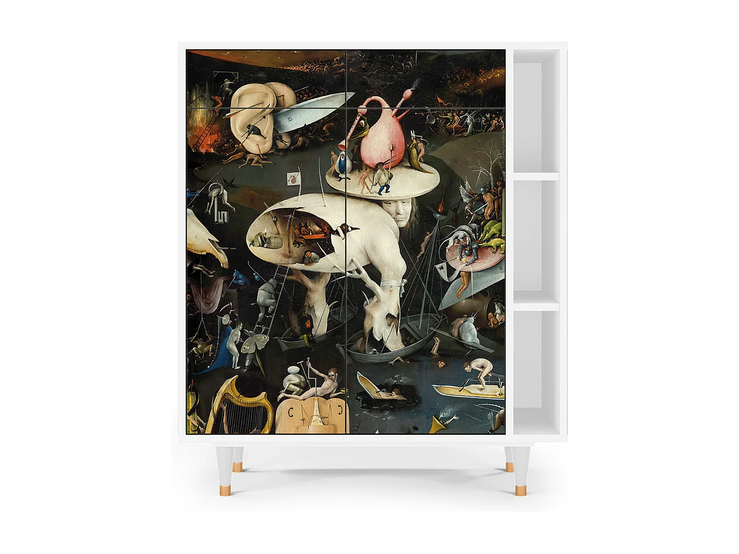 Buffet - 96х110х41 cm - BS6 - The Garden 2, Blanc