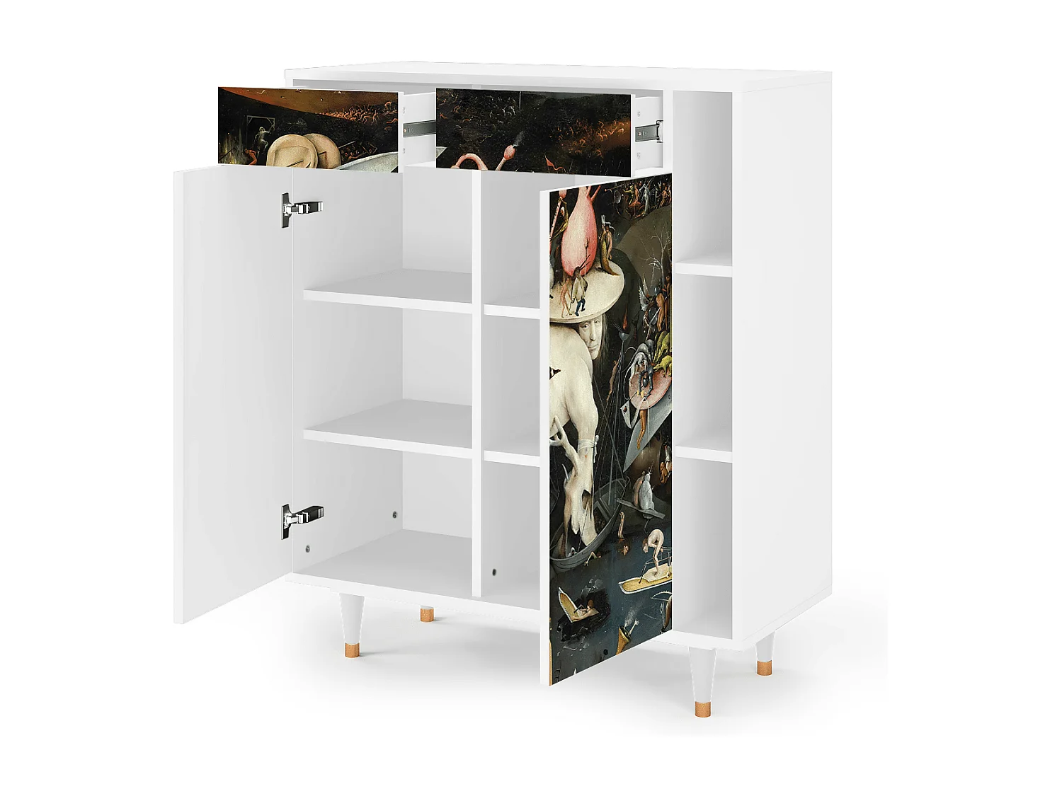 Buffet - 96х110х41 cm - BS6 - The Garden 2, Blanc