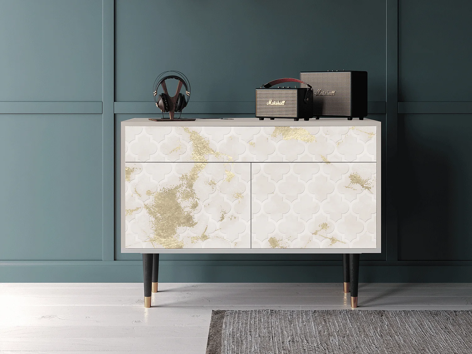 Dressoir - 115x85x48 cm - BS4 - Sahara desert, Zand