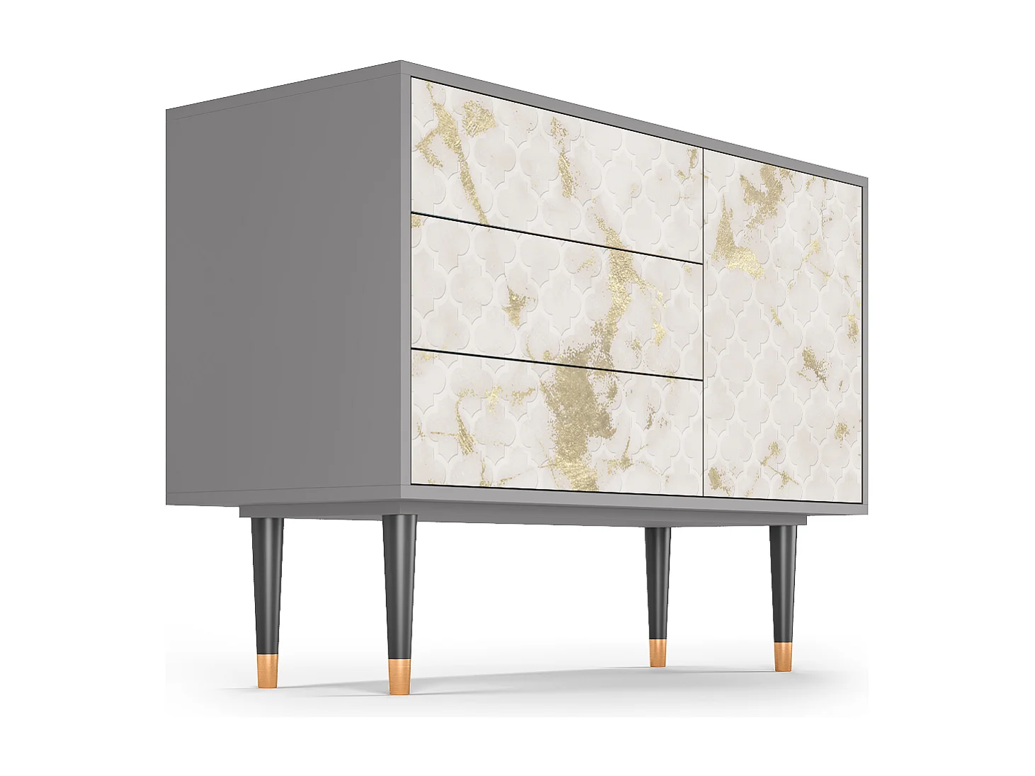 Credenza - 115х84х41 cm - S3 - Sahara desert, Grigio