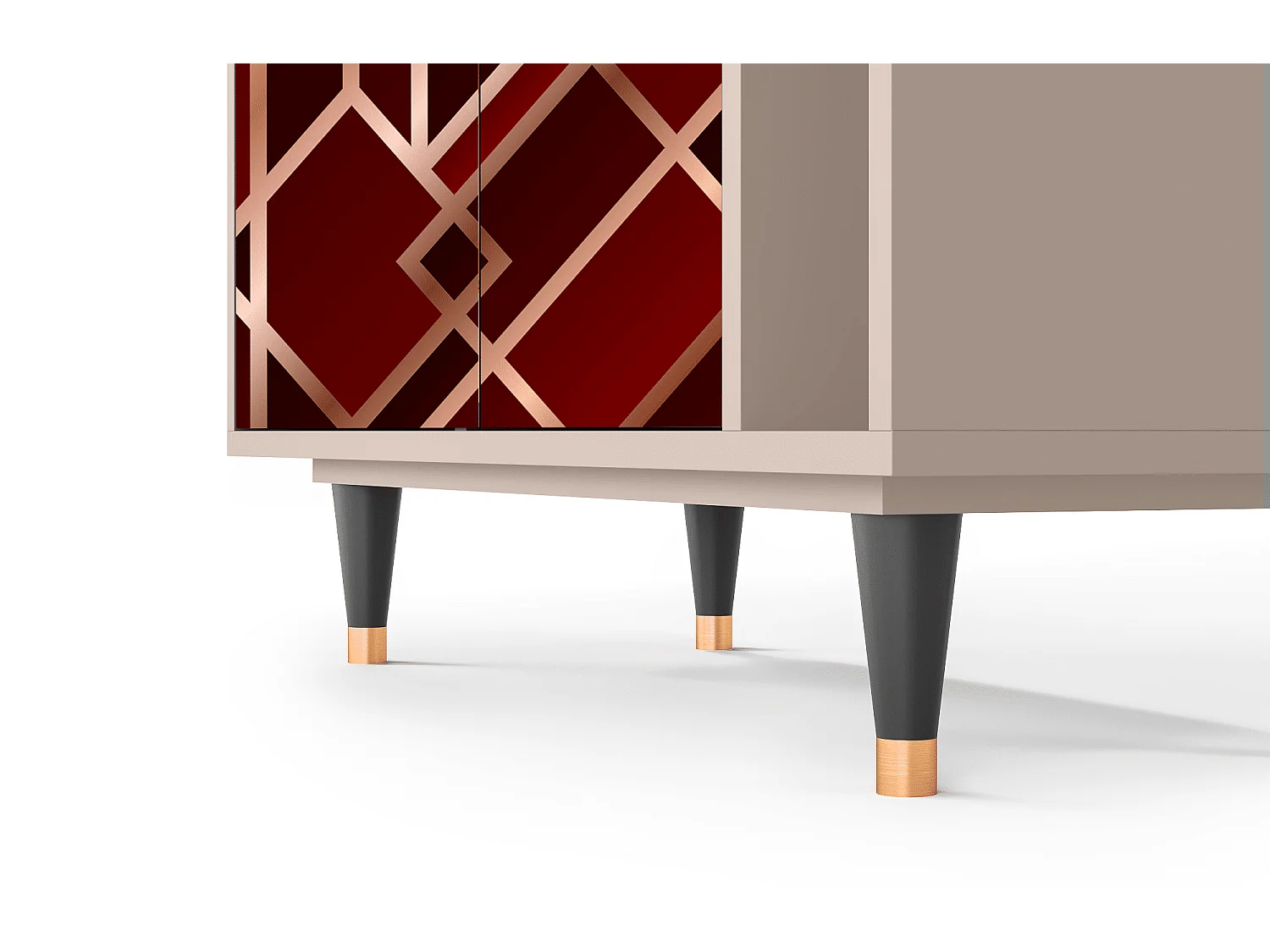 Aparador - 96х110х41 cm - BS6 - Velvet 1920's, Latte