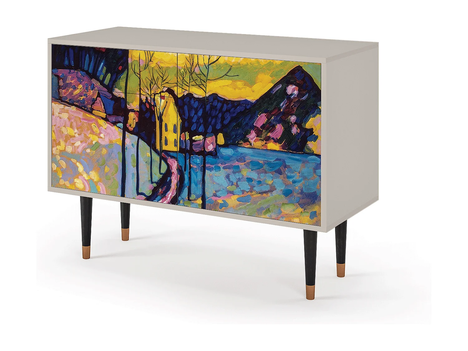 Aparador - 115x85x48 cm - BS4 - Winter Landscape, Areia