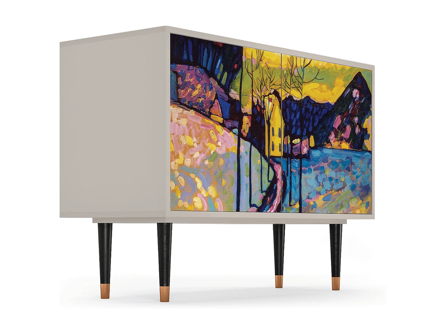 Aparador - 115x85x48 cm - BS4 - Winter Landscape, Areia