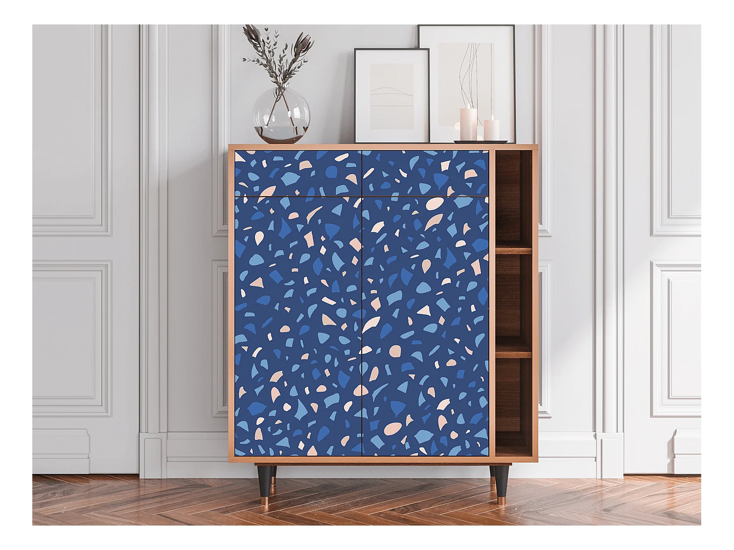 Buffet - 96х110х41 cm - BS6 - Soap Whirpool, Noyer