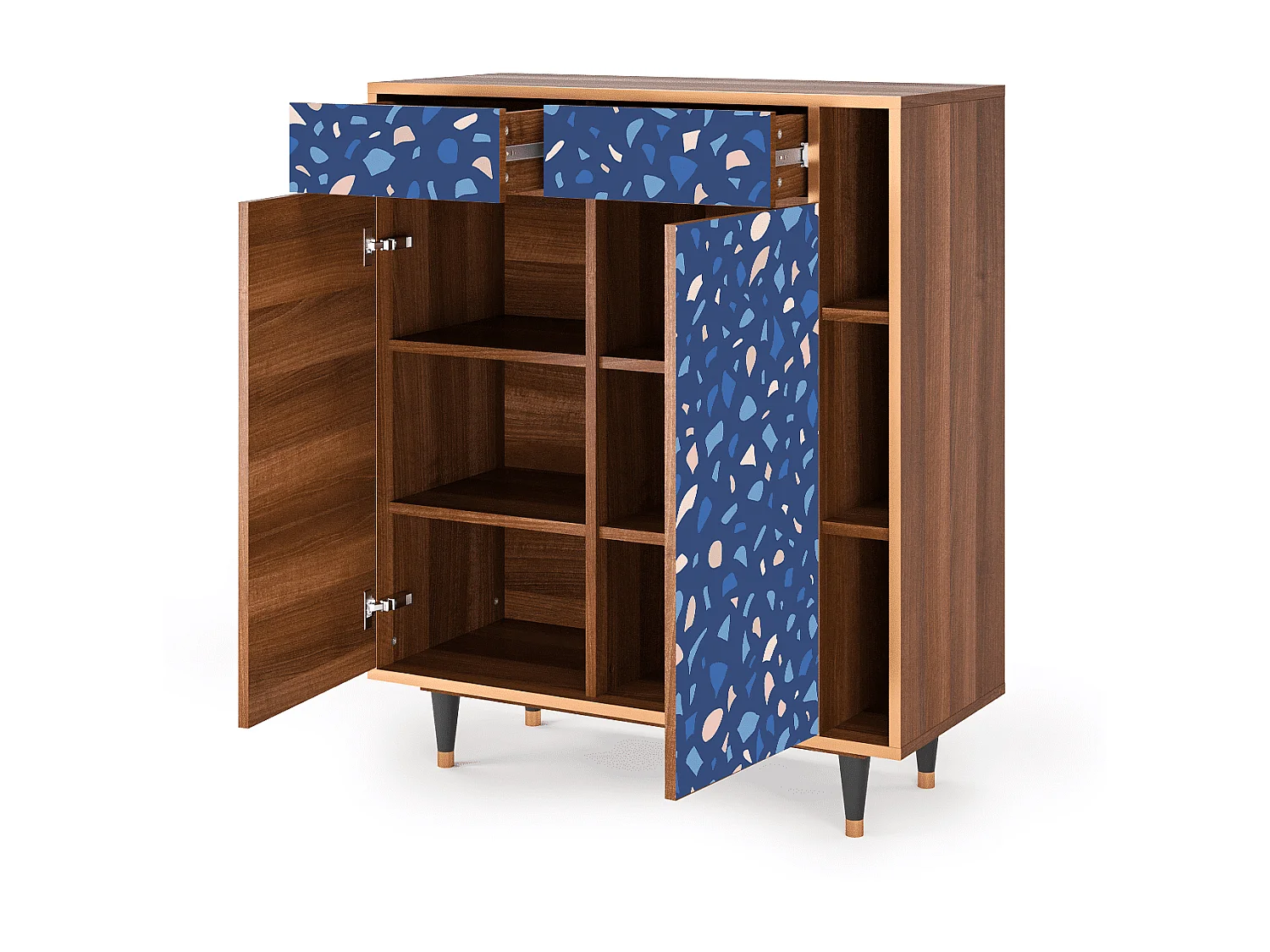 Buffet - 96х110х41 cm - BS6 - Soap Whirpool, Noyer