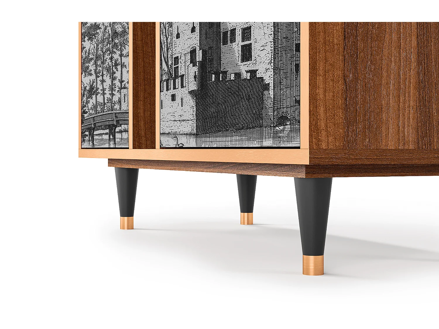 Buffet - 94х96х41 cm - BS5 - Castle by Breugel, Noyer