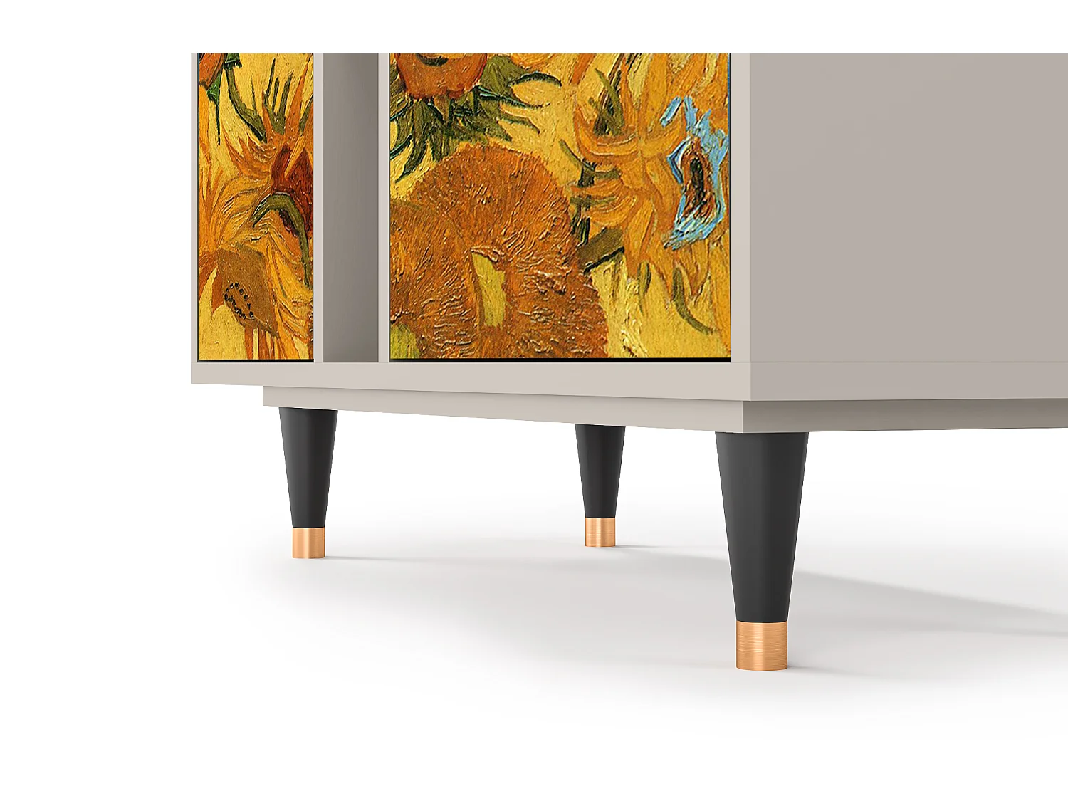 Credenza - 94х96х41 cm - BS5 - Sunflowers, Sabbia