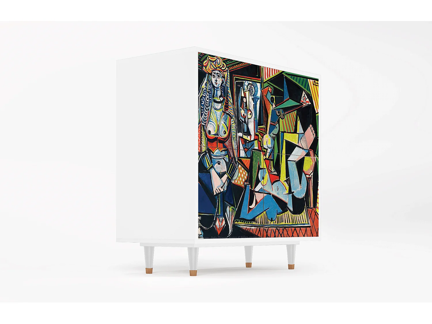 Credenza - 94x96x48 cm - BS3 - Women of Algiers, Bianco