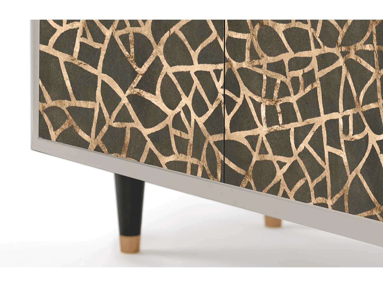 Credenza - 94x96x48 cm - BS3 - Enlarged Leaf, Sabbia