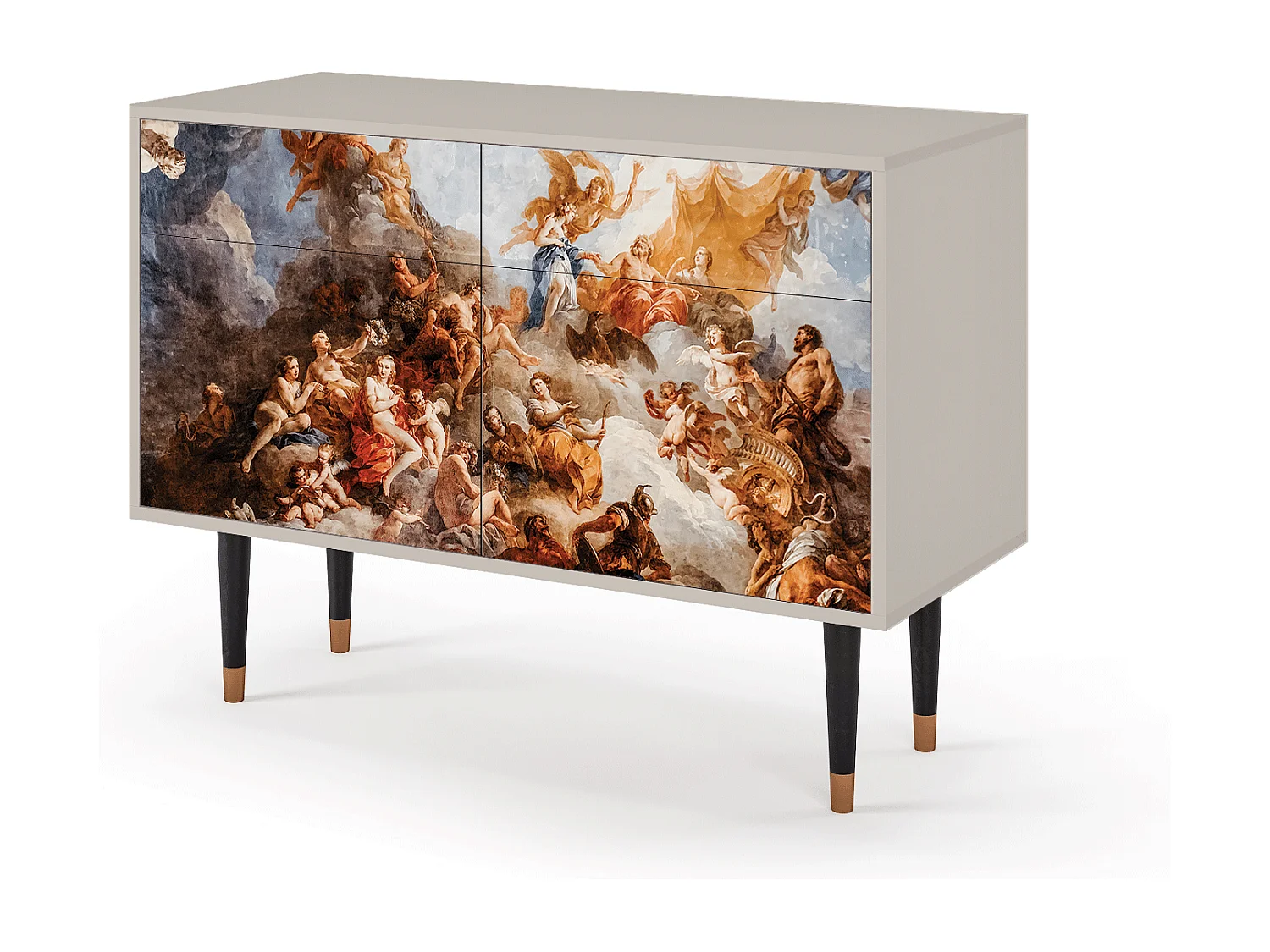 Aparador - 115x85x48 cm - BS4 - Versailles, Areia