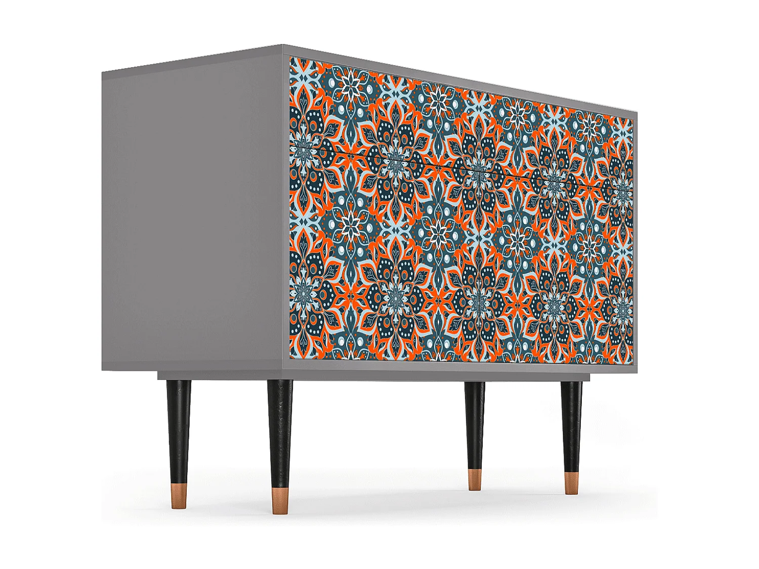Buffet - 115x85x48 cm - BS4 - Fire Beetle, Gris