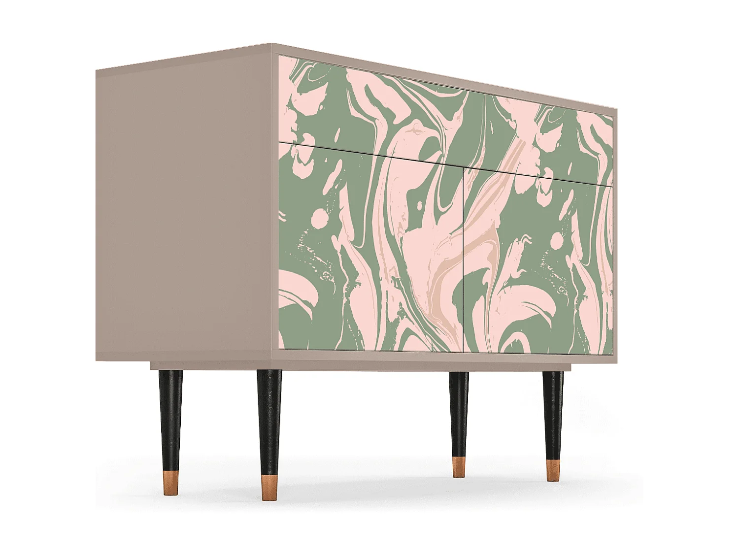 Sideboard - 115x85x48 cm - BS4 - Aquarelle, Latte