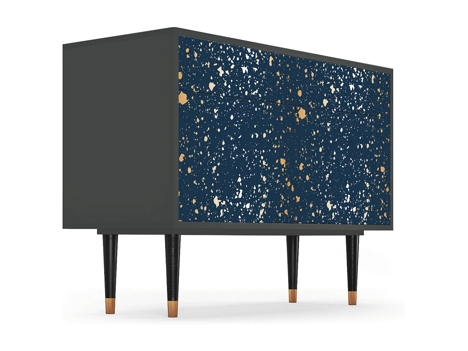 Buffet - 115x85x48 cm - BS4 - Starfall, Anthracite