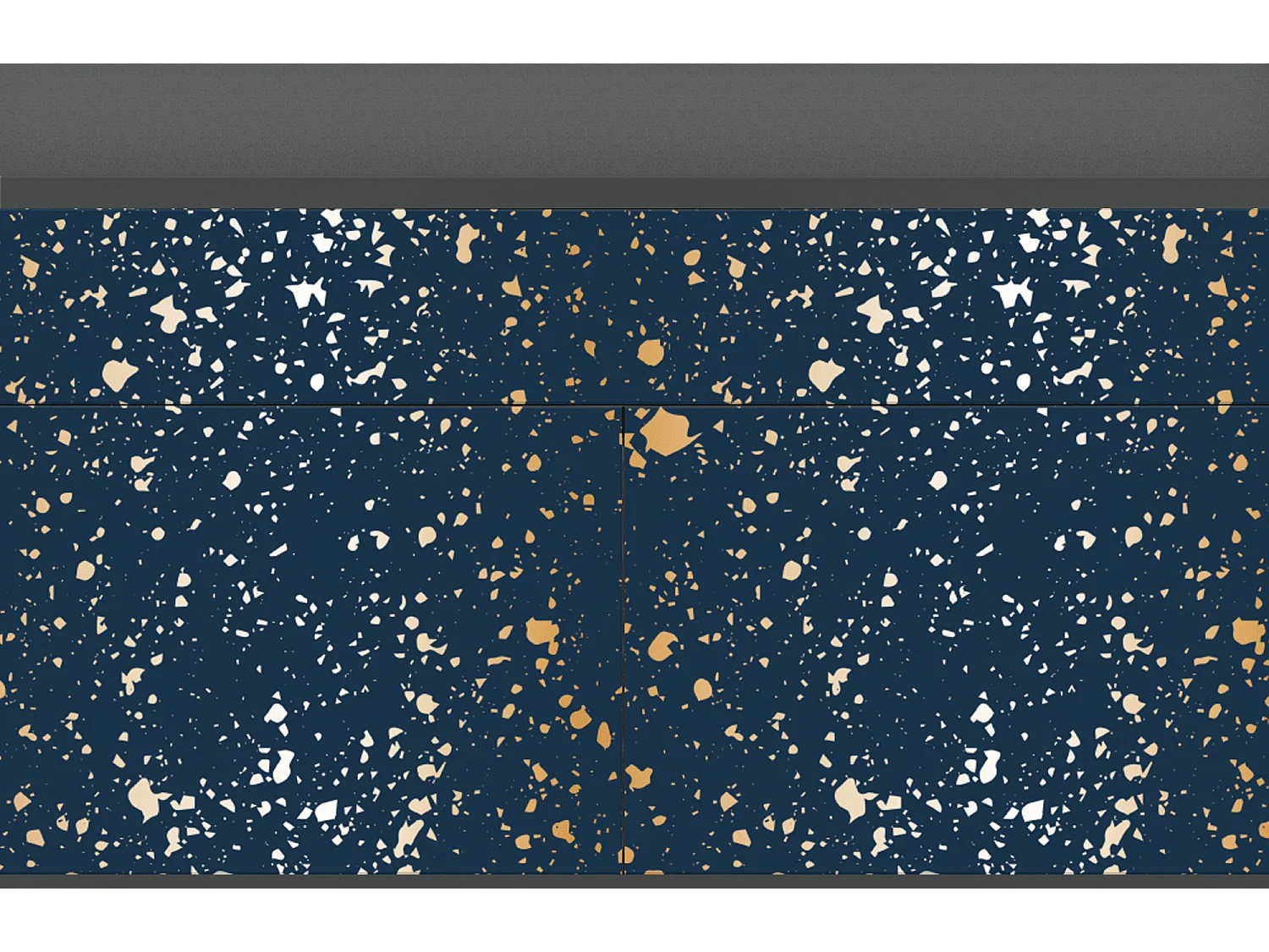 Buffet - 115x85x48 cm - BS4 - Starfall, Anthracite