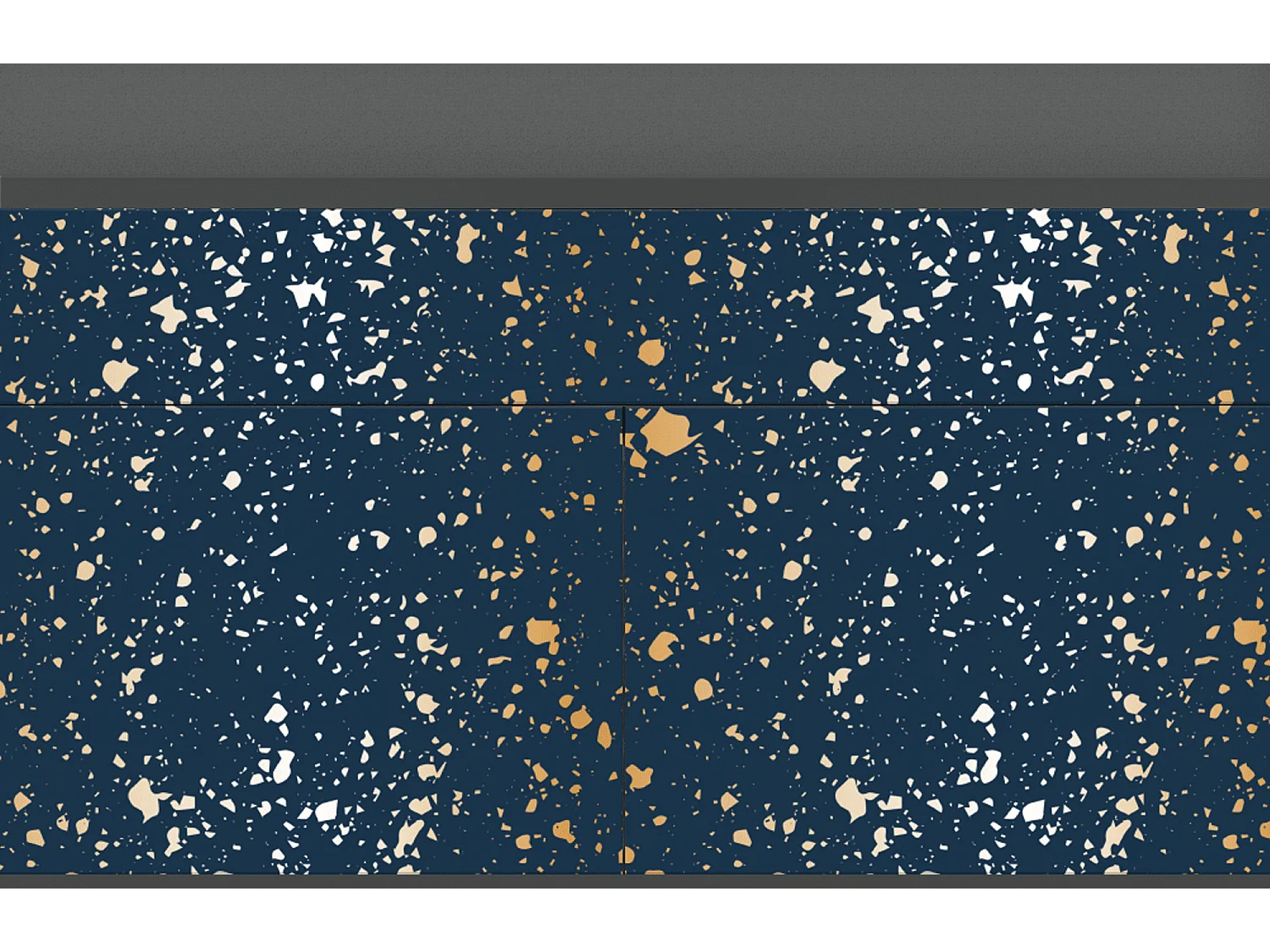 Buffet - 115x85x48 cm - BS4 - Starfall, Anthracite