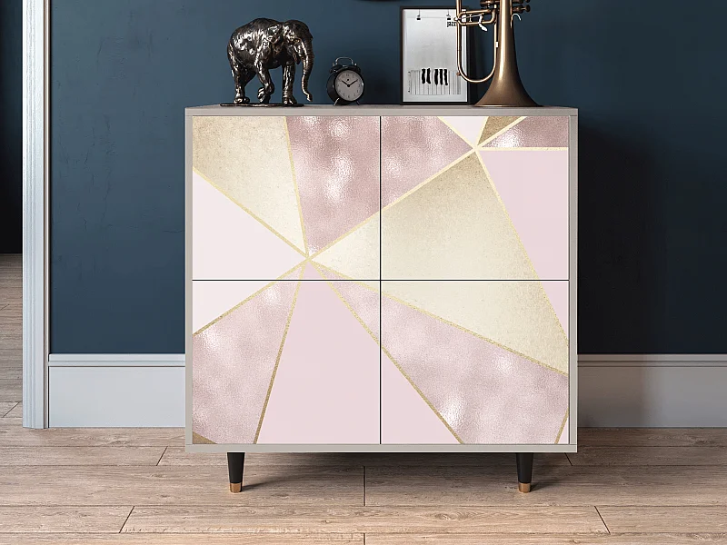 Kredens - 94x96x48 cm - BS3 - Cosmopolitan Diva, Piaskowy