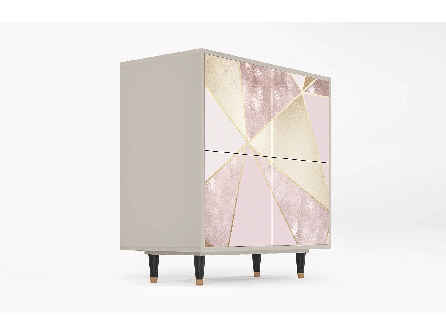 Aparador - 94x96x48 cm - BS3 - Cosmopolitan Diva, Areia