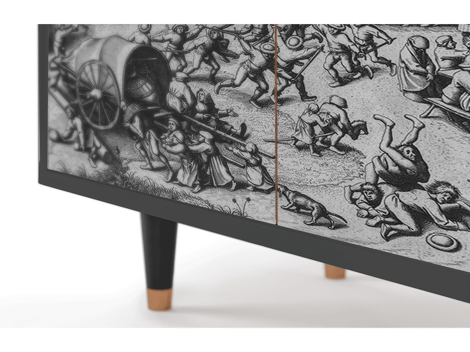 Sideboard - 94x96x48 cm - BS3 - The Festival of Saint, Anthrazit