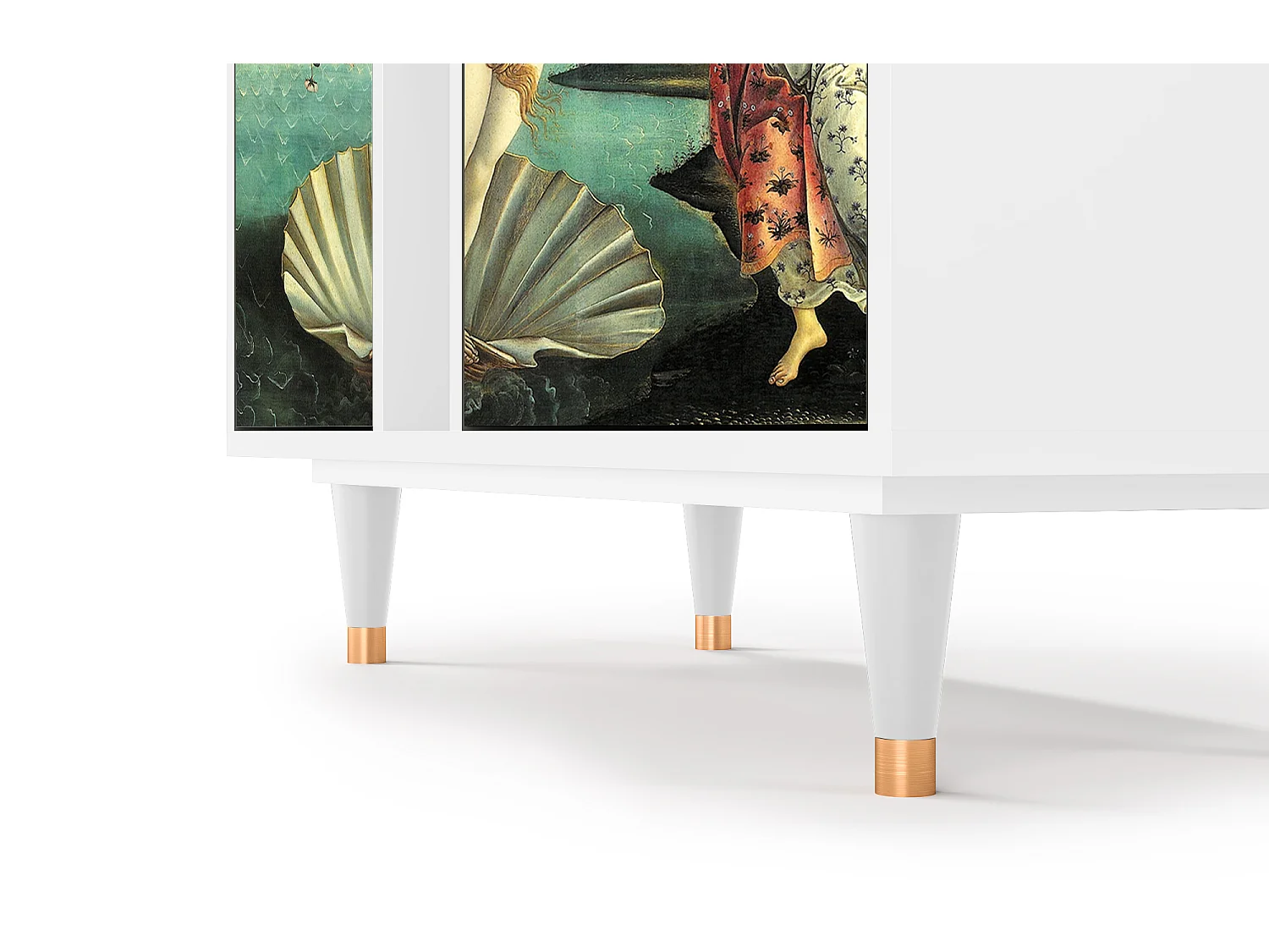 Buffet - 94х96х41 cm - BS5 - The Birth of Venus, Blanc