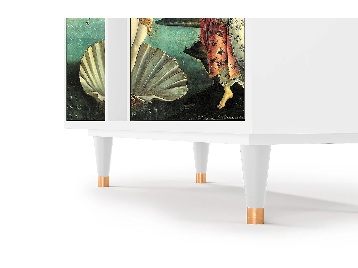 Buffet - 94х96х41 cm - BS5 - The Birth of Venus, Blanc