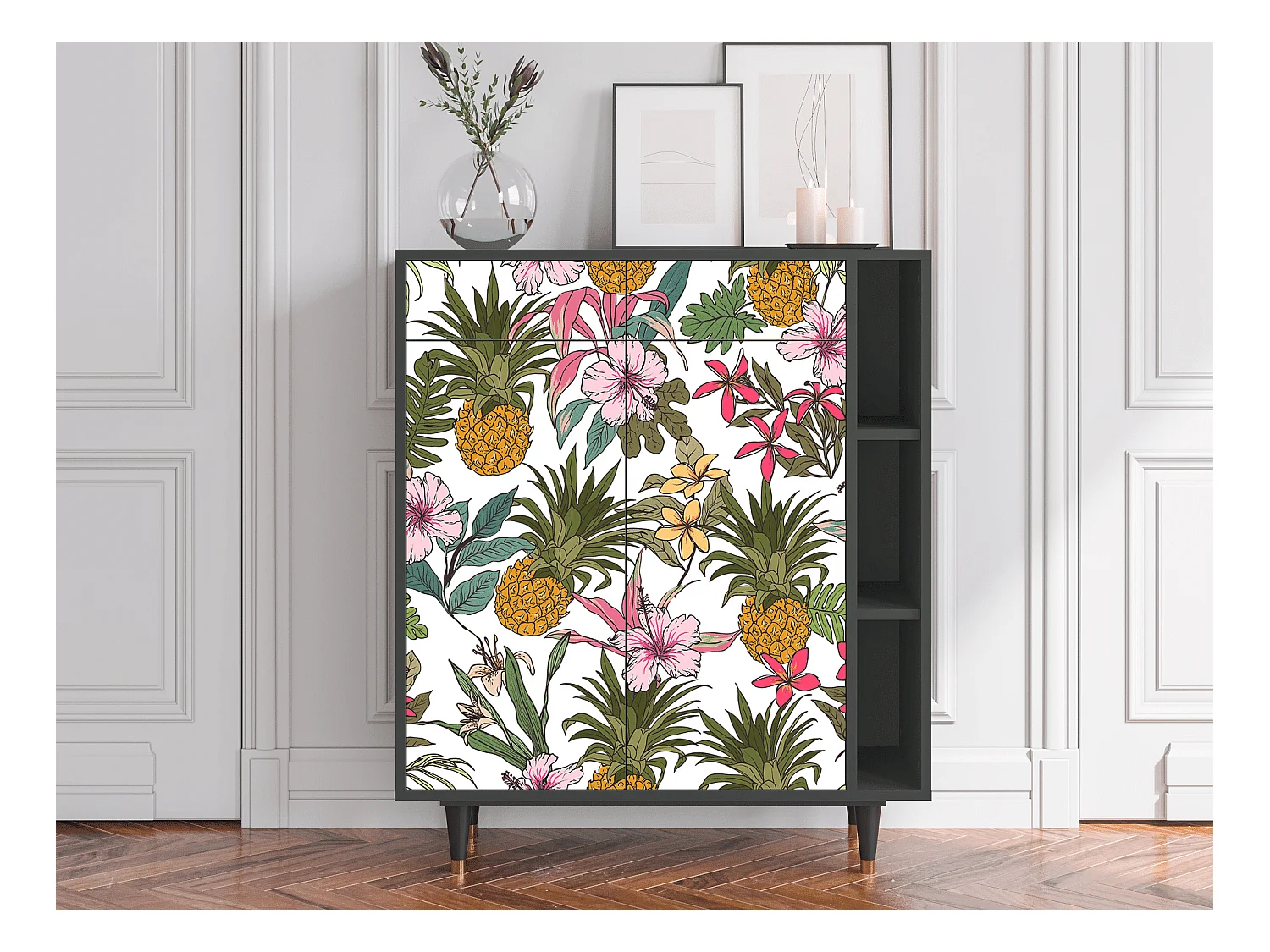 Sideboard - 96х110х41 cm - BS6 - Estival Fruit, Anthrazit