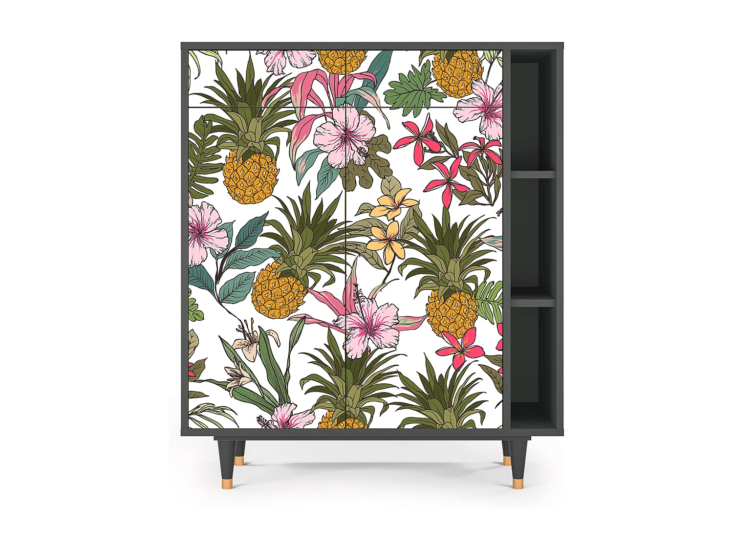 Sideboard - 96х110х41 cm - BS6 - Estival Fruit, Anthrazit