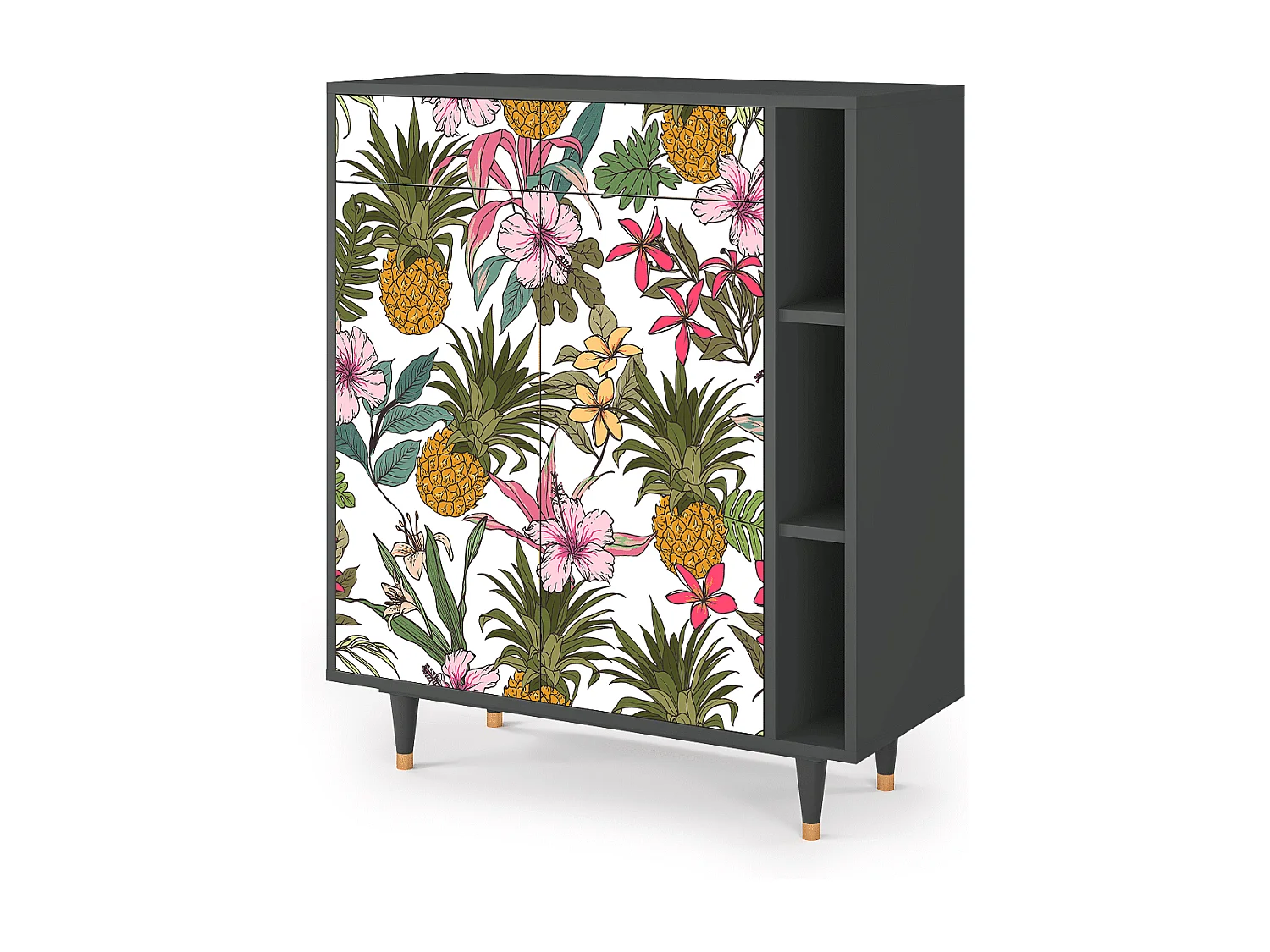 Sideboard - 96х110х41 cm - BS6 - Estival Fruit, Anthrazit