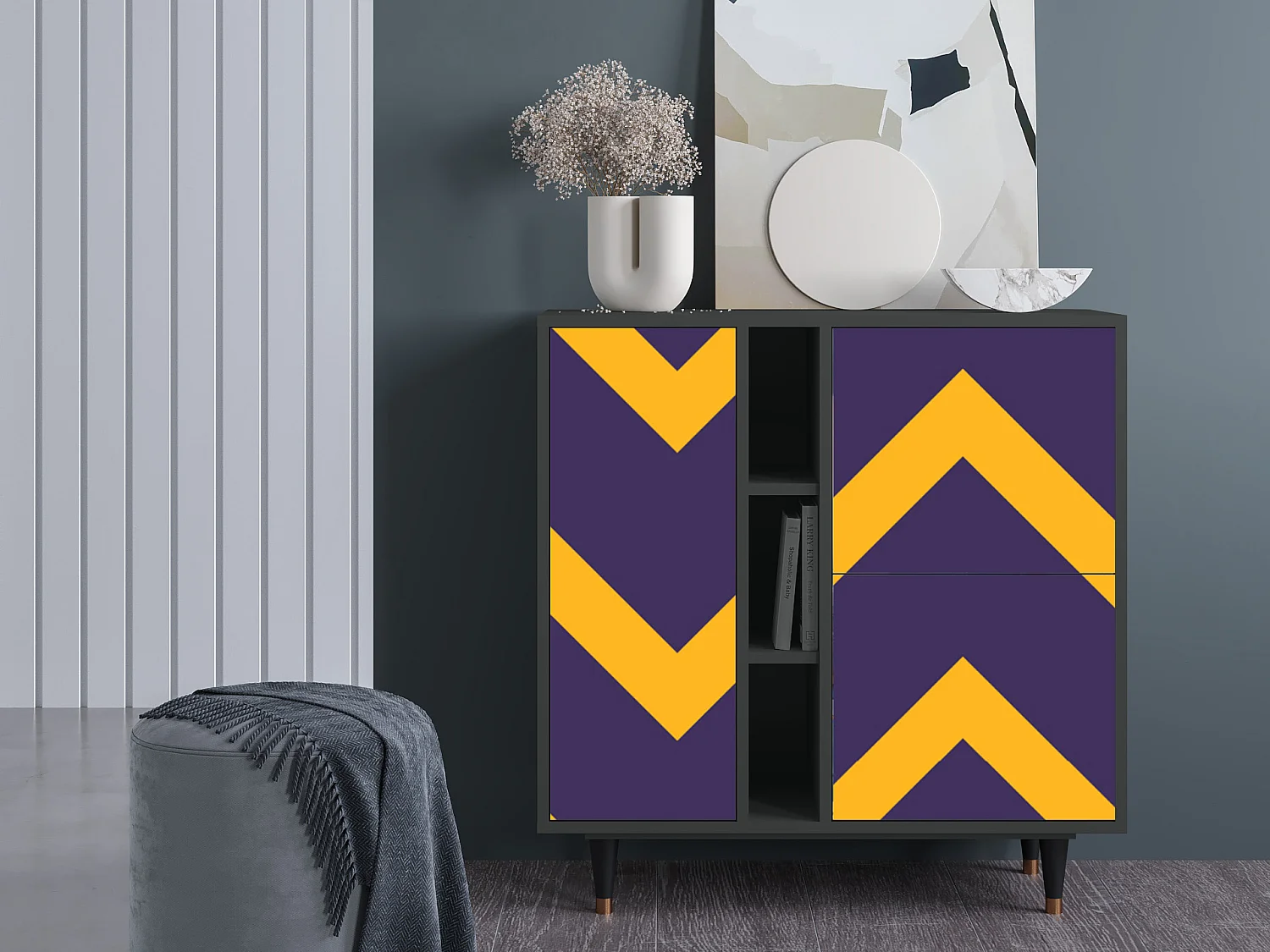 Buffet - 94х96х41 cm - BS5 - The Brightest Way, Anthracite