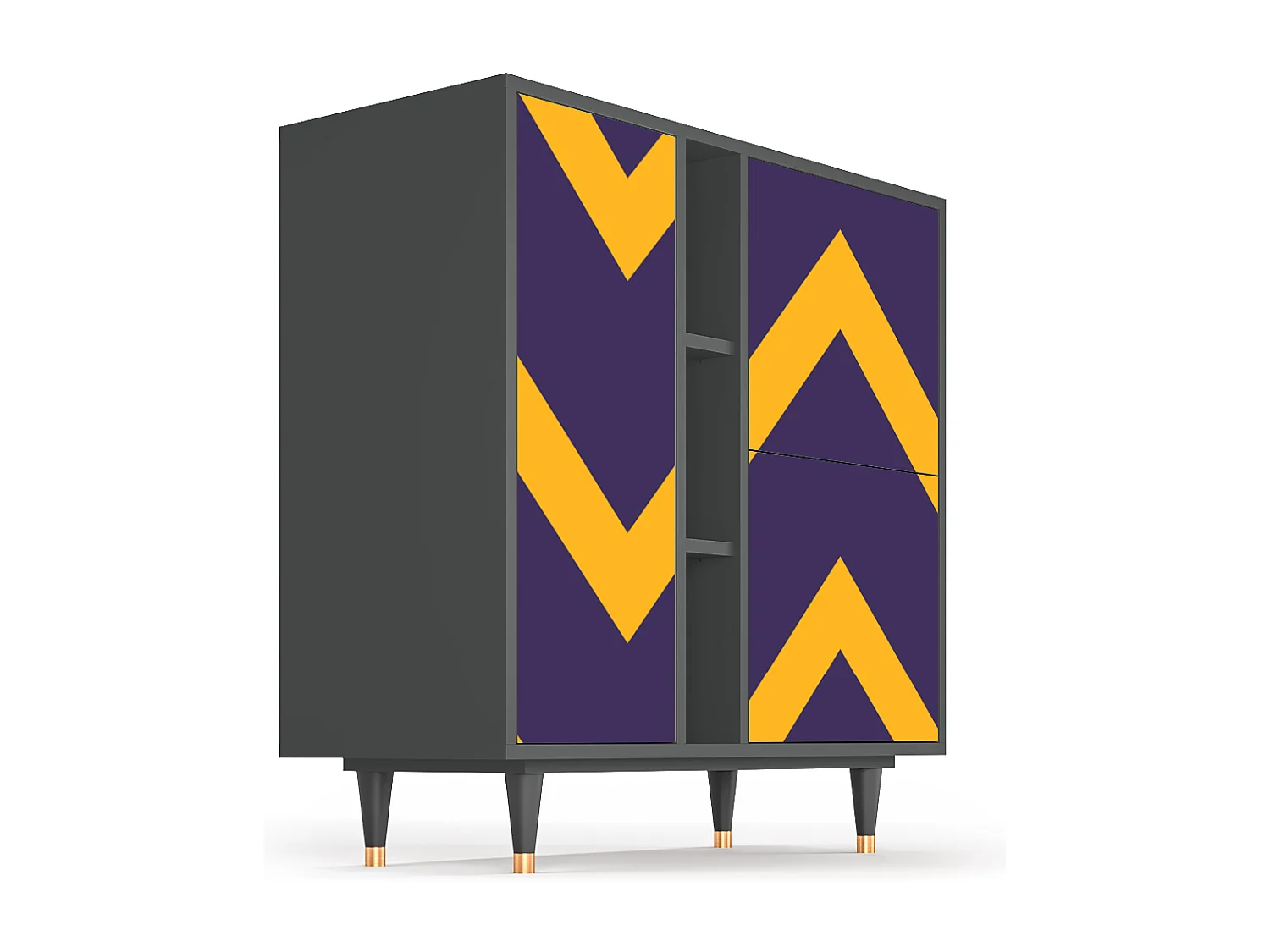 Buffet - 94х96х41 cm - BS5 - The Brightest Way, Anthracite