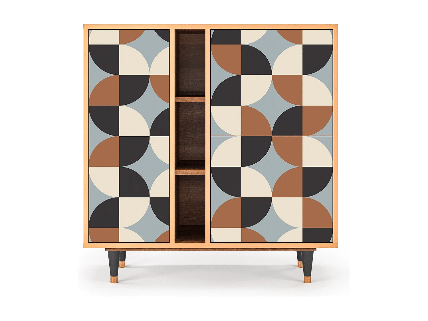 Credenza - 94х96х41 cm - BS5 - Brown Sensation, Noce