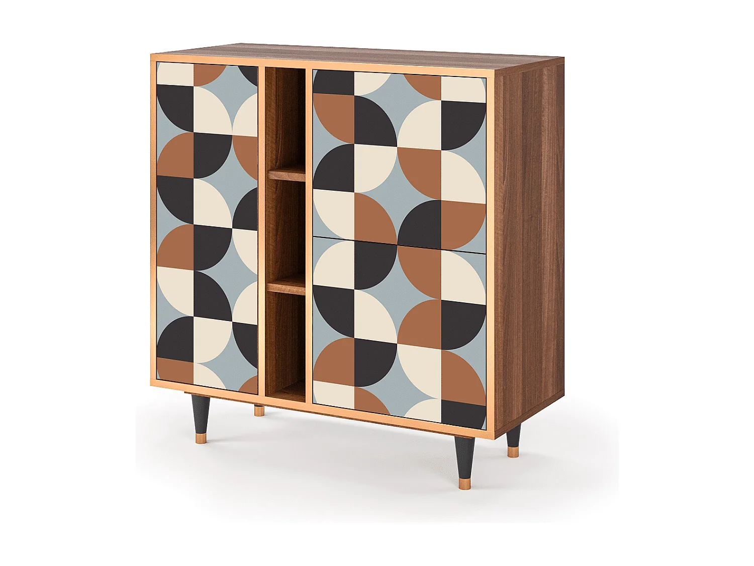 Credenza - 94х96х41 cm - BS5 - Brown Sensation, Noce