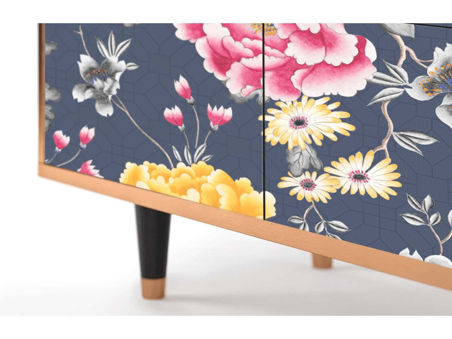 Aparador - 94x96x48 cm - BS3 - Dark Flower Bed, Nogueira