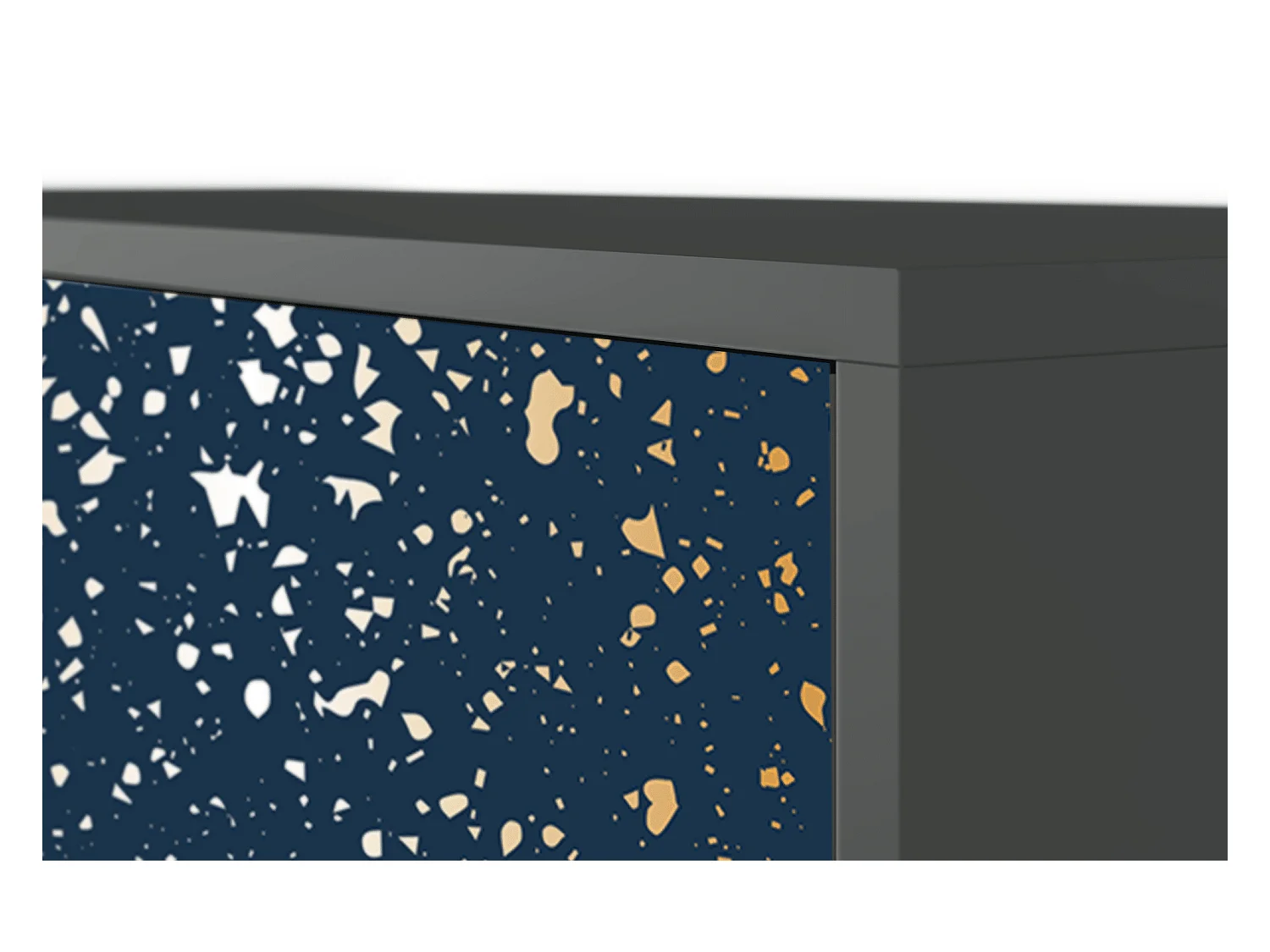 Kredens - 115х84х41 cm - S3 - Starfall, Antracyt